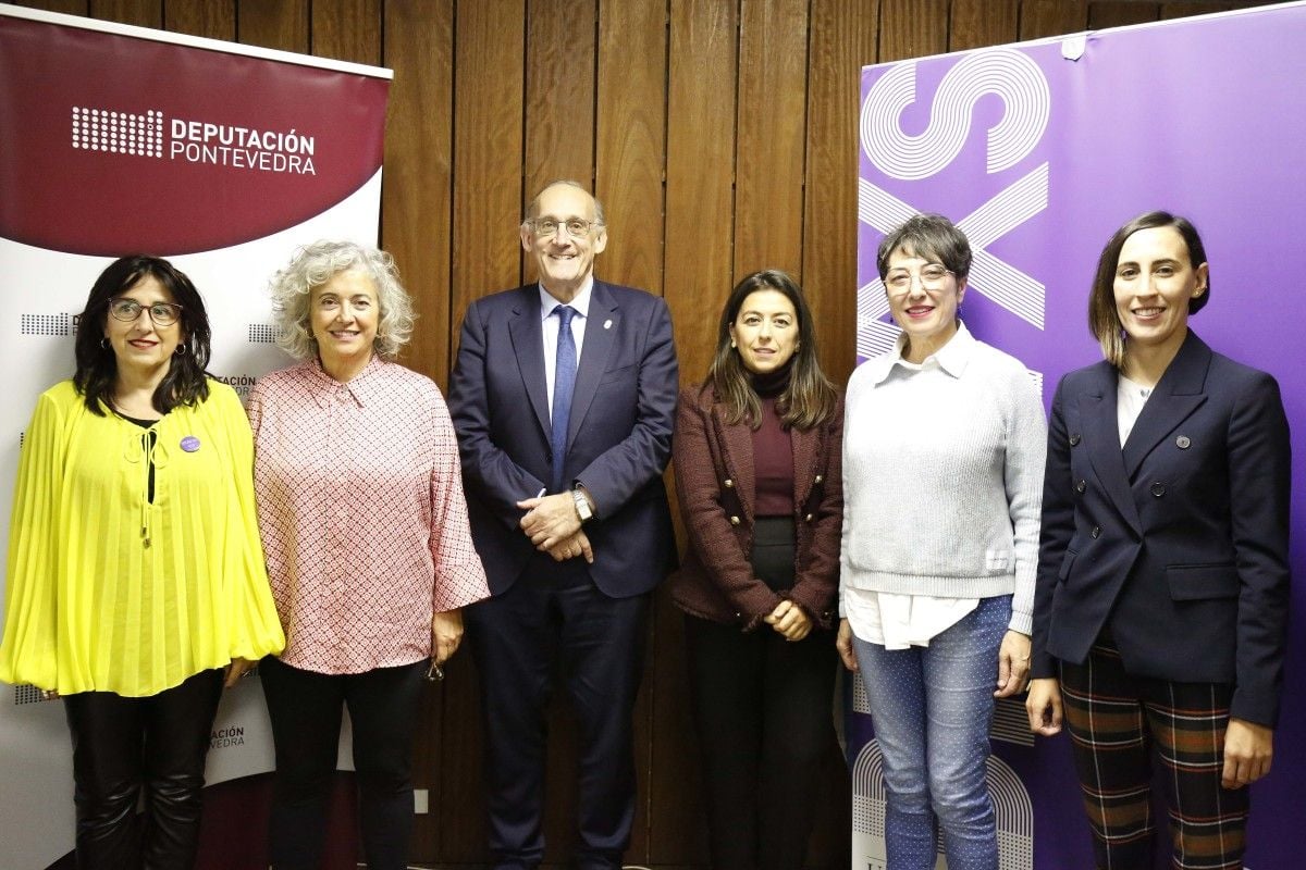 Presentación dos vídeos sobre o estudo da representatividade das mulleres no audiovisual galego na Facultade de Ciencias Sociais