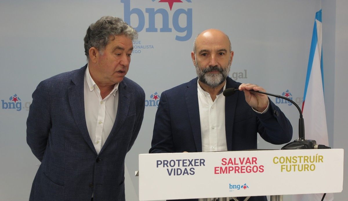 Miguel Anxo Fernández Lores e Néstor Rego