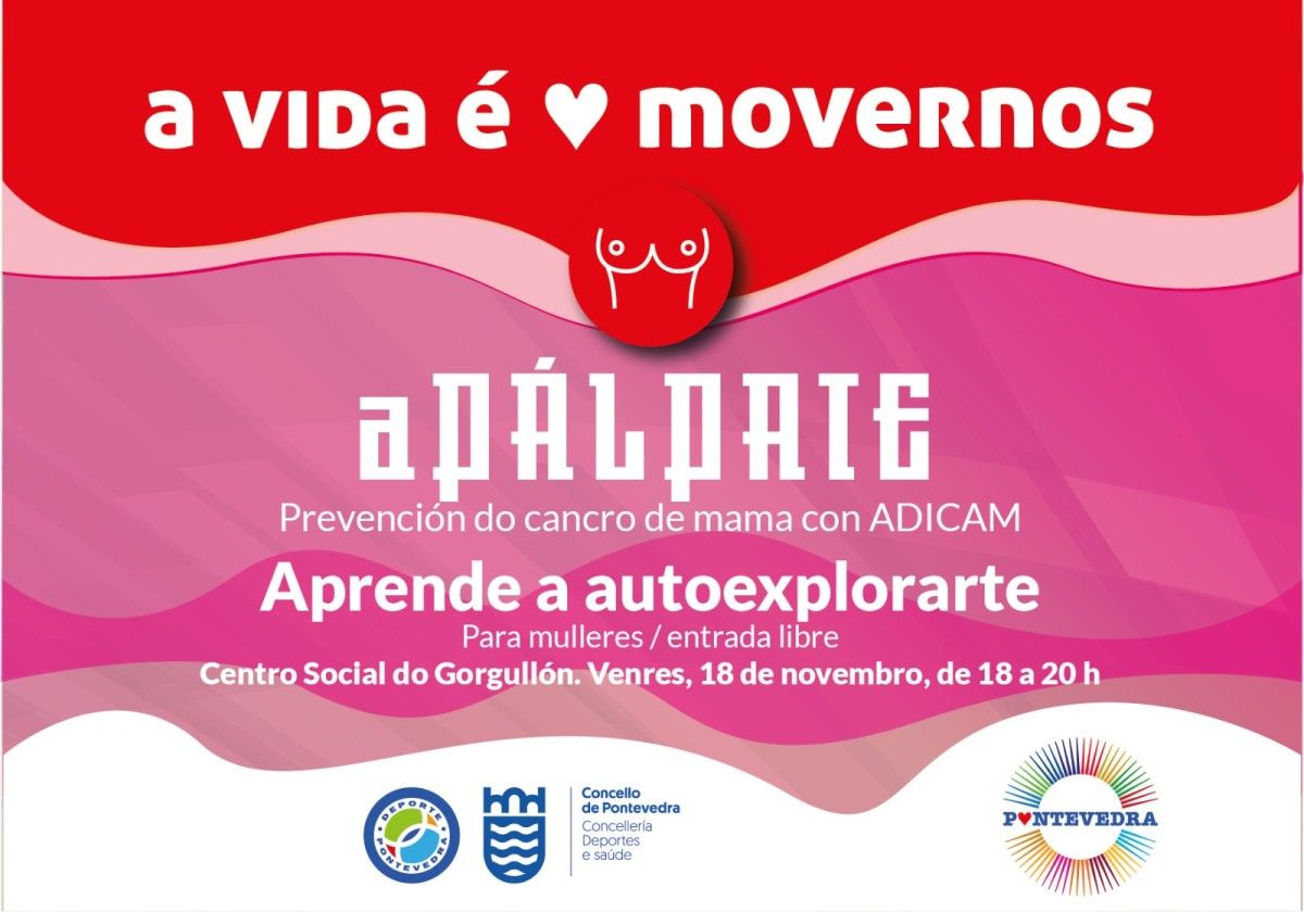 Actividade de autoexploración mamaria no Gorgullón