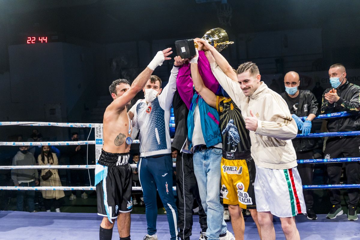 Celebración da Copa Galicia de Boxeo en Marín