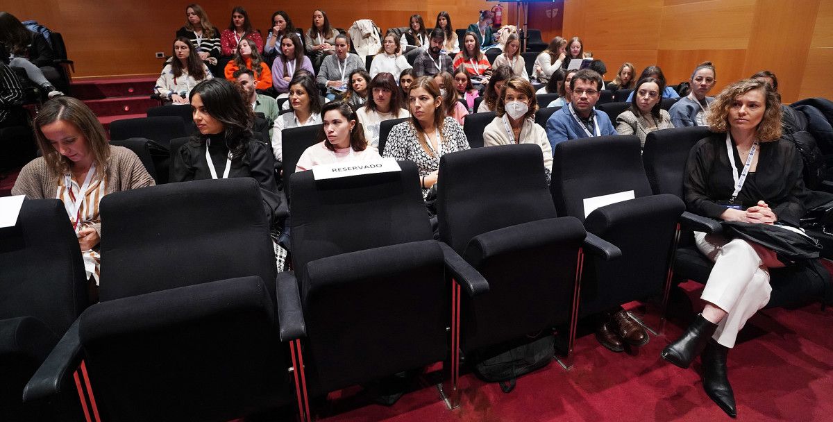 Gemma Rodríguez, presidenta de AGEFEC, durante o Congreso