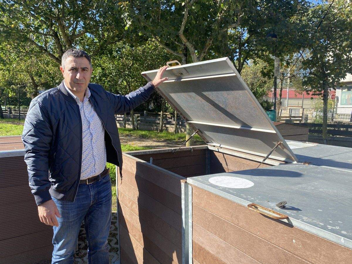 Manuel González, primeiro tenente de alcalde de Caldas de Reis