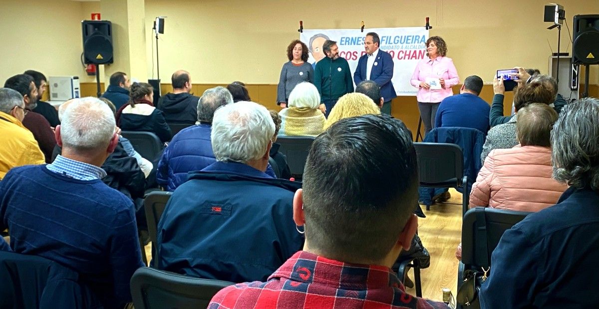 Presentación pública de Ernesto Filgueira como candidato a la alcaldía de Cerdedo-Cotobade