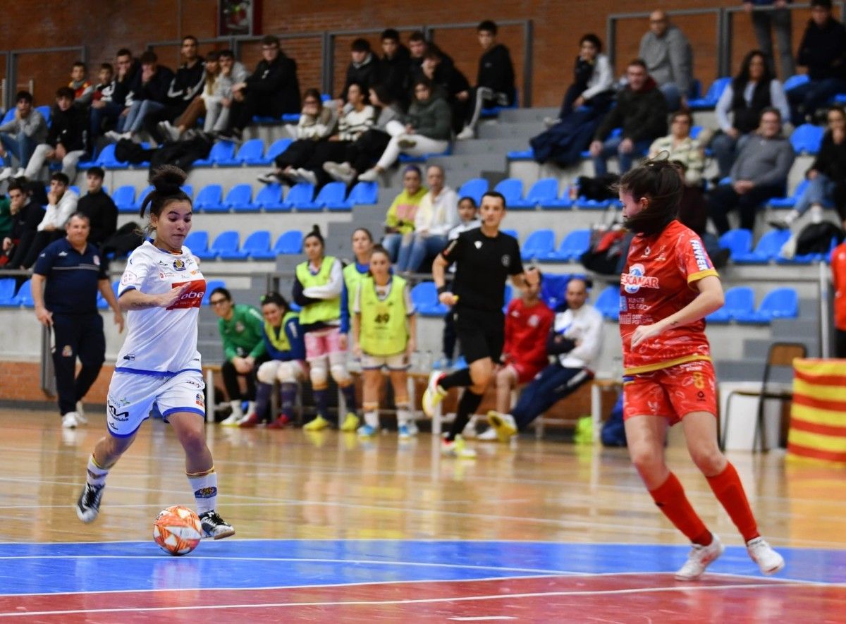 Partido entre Sala Zaragoza e Poio Pescamar