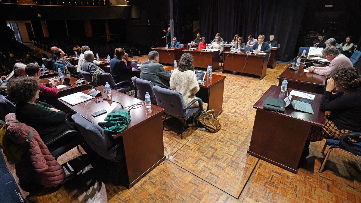 Pleno municipal no Teatro Principal