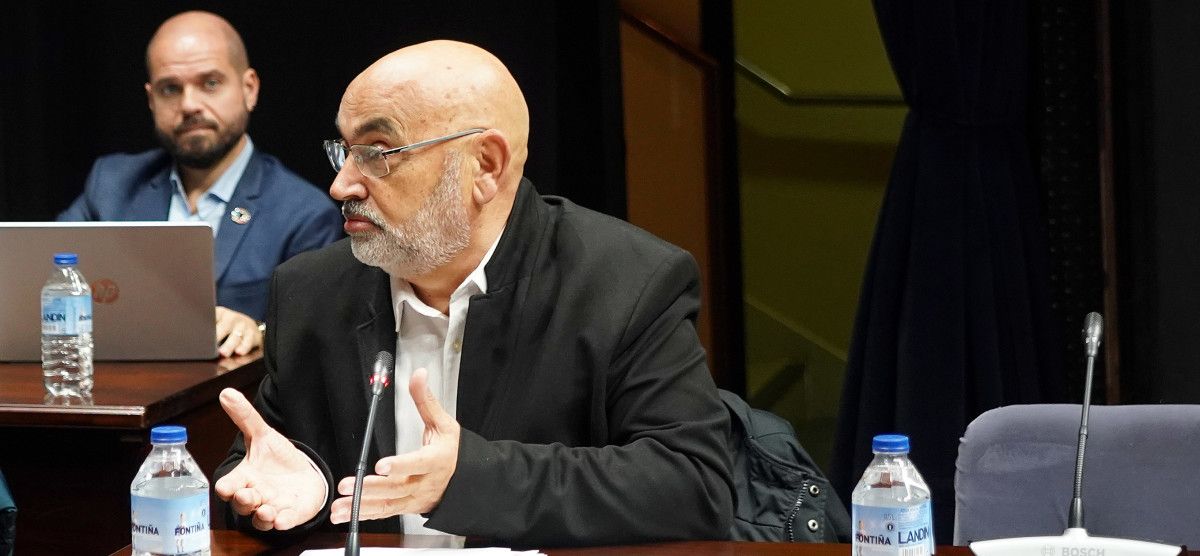 Tino Fernández e Iván Puentes, no pleno municipal