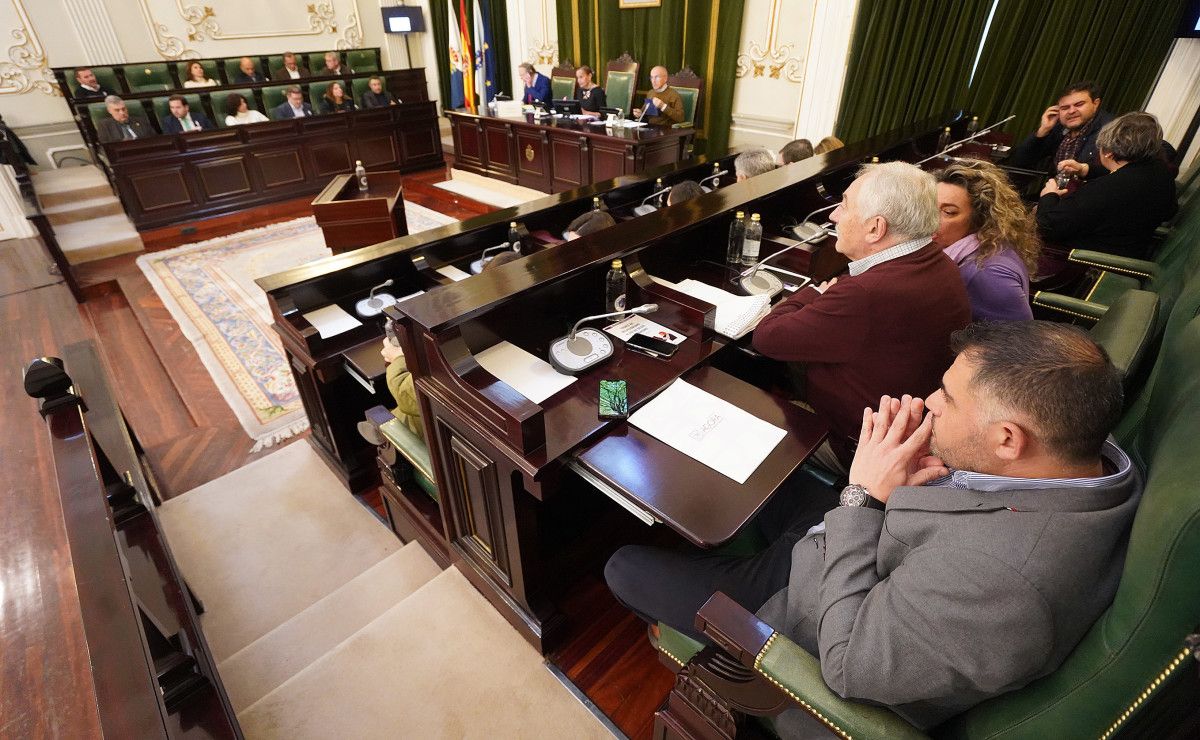 Pleno de la Deputación de Pontevedra