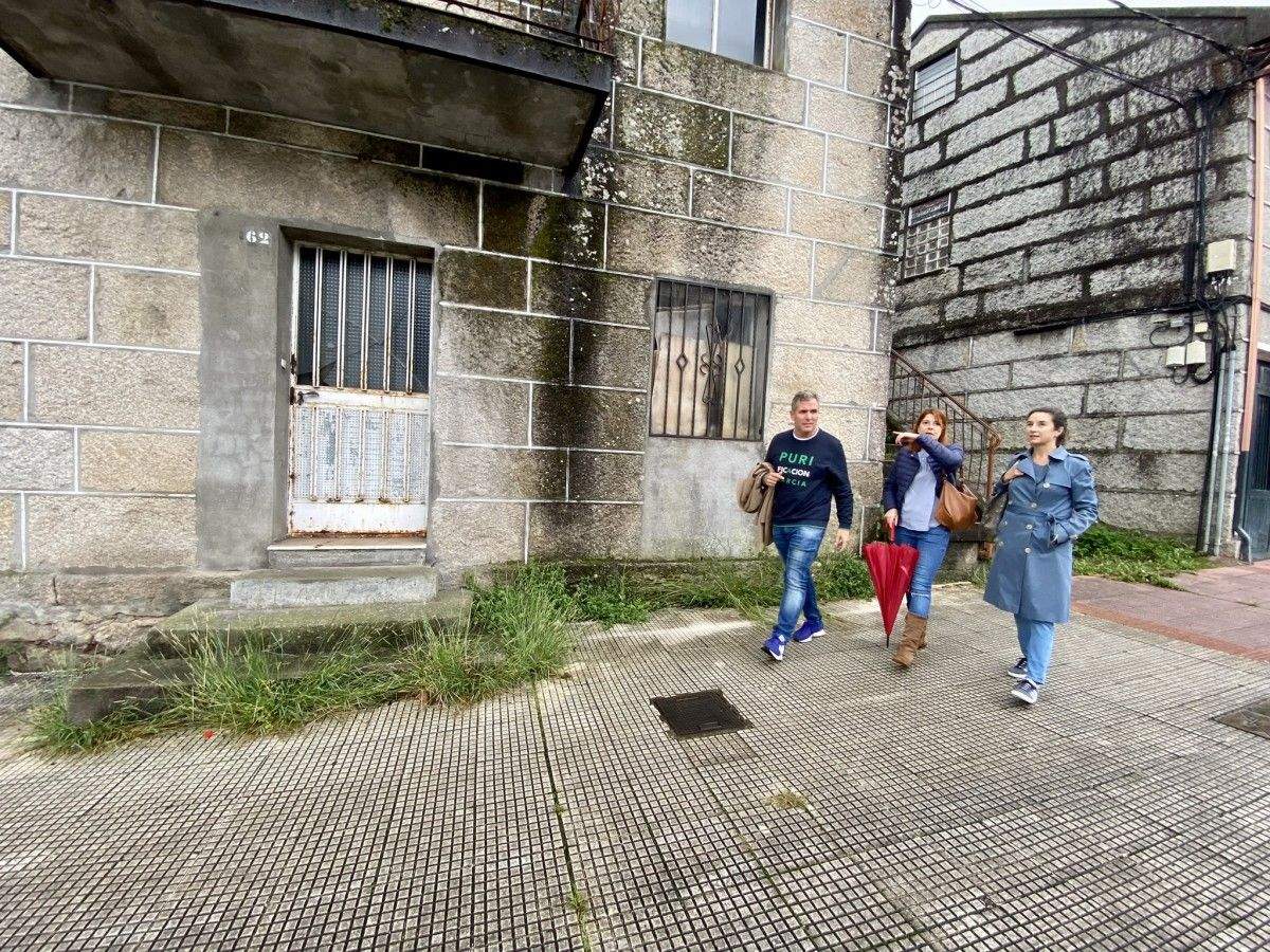 Visita do Partido Popular ao barrio da Parda