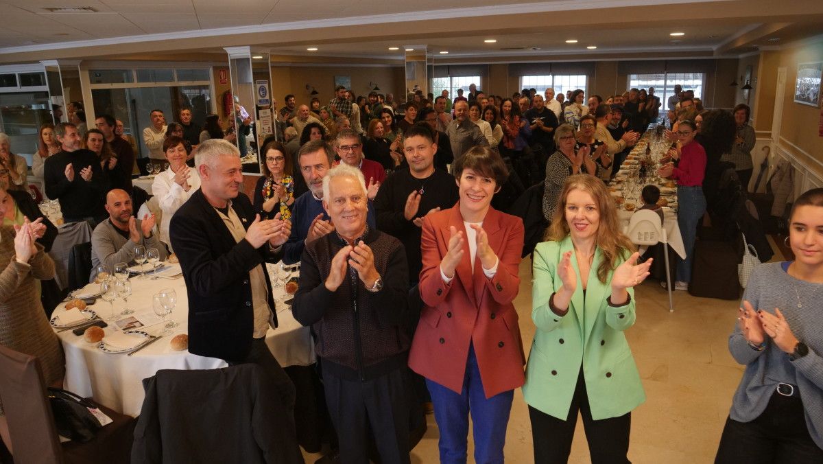 Presentación de la candidata del BNG a la Alcaldía del Concello de Poio, Marga Caldas