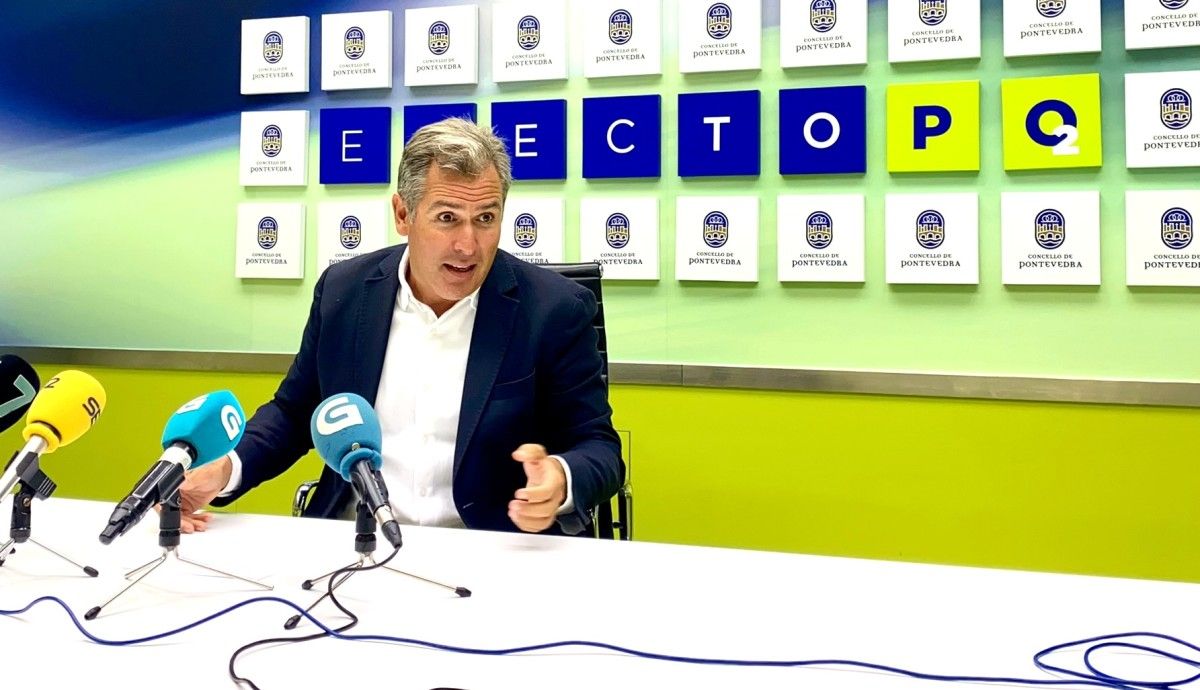 Rafa Domínguez, presidente local del Partido Popular de Pontevedra Rafa Domínguez, presidente local del Partido Popular de Pontevedra