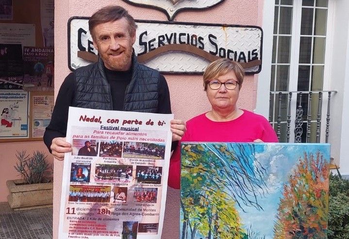 Presentación do Festival solidario da Asociación Virxe da Renda