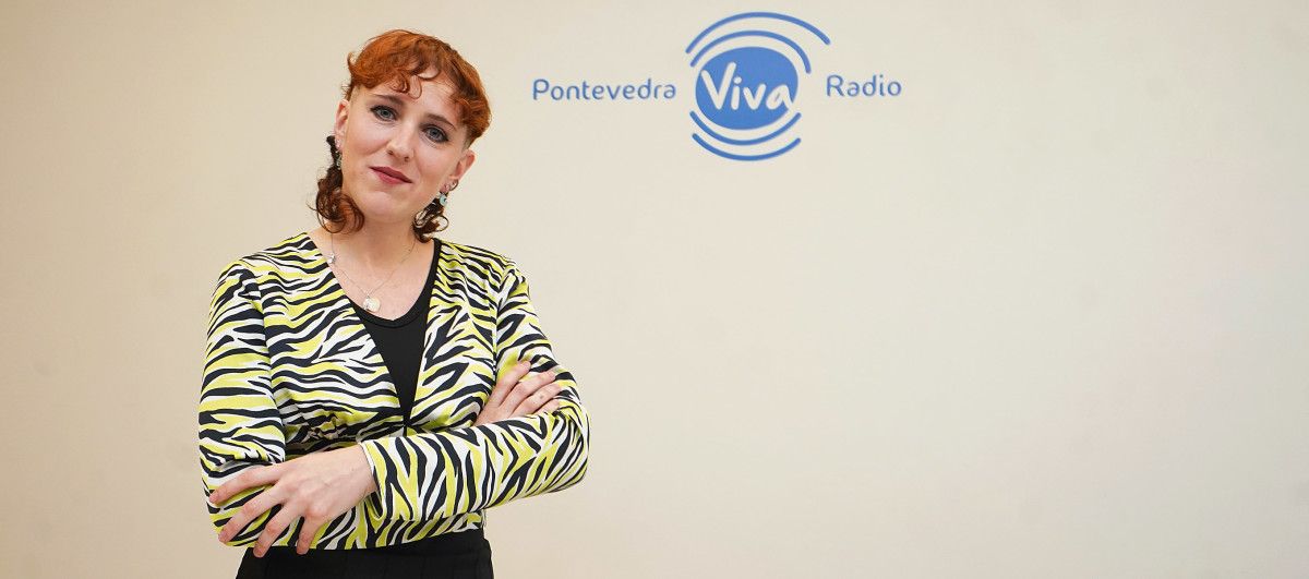 La cantante e compositora catoirense, Arantxa Pérez en PontevedraViva Radio