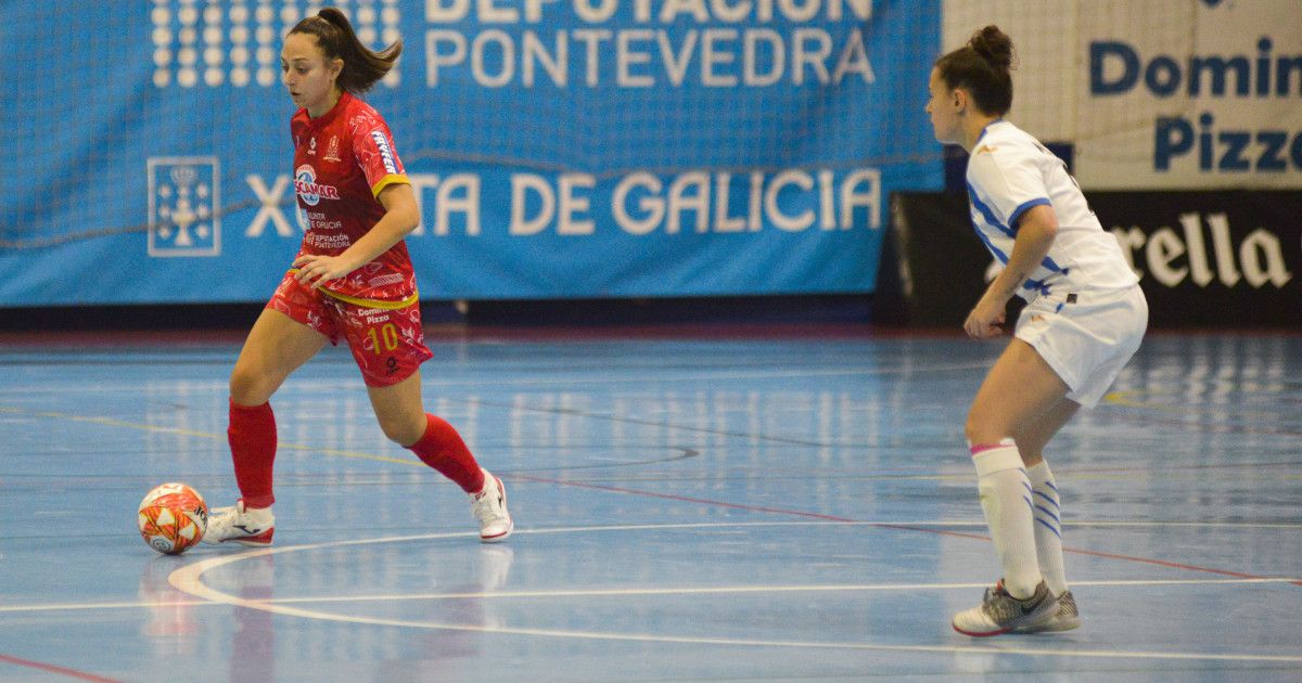 Partido entre Poio Pescamar e Leganés na Seca