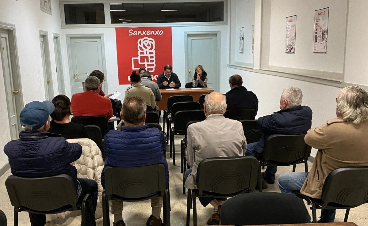 Asemblea da Agrupación Socialista de Sanxenxo