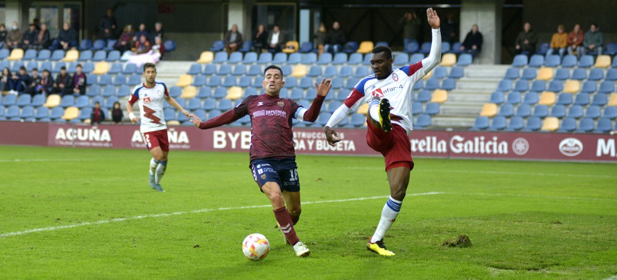 Partido de Primeira Federación entre o Pontevedra e o Rayo Majadahonda disputado en Pasarón