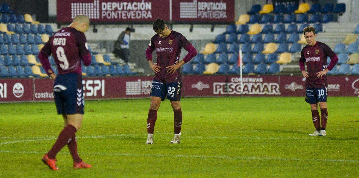 Partido de Primeira Federación entre o Pontevedra e o Rayo Majadahonda disputado en Pasarón