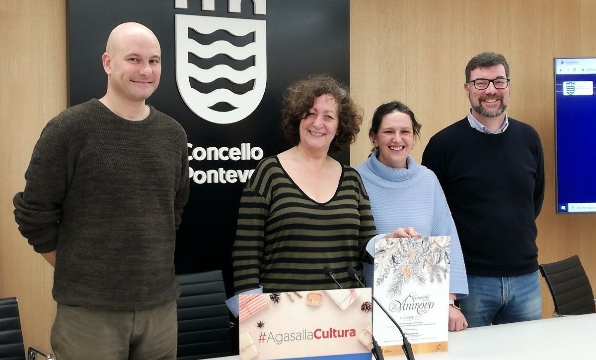 Presentación do concerto de Aninovo da Orquestra Sinfónica de Pontevedra