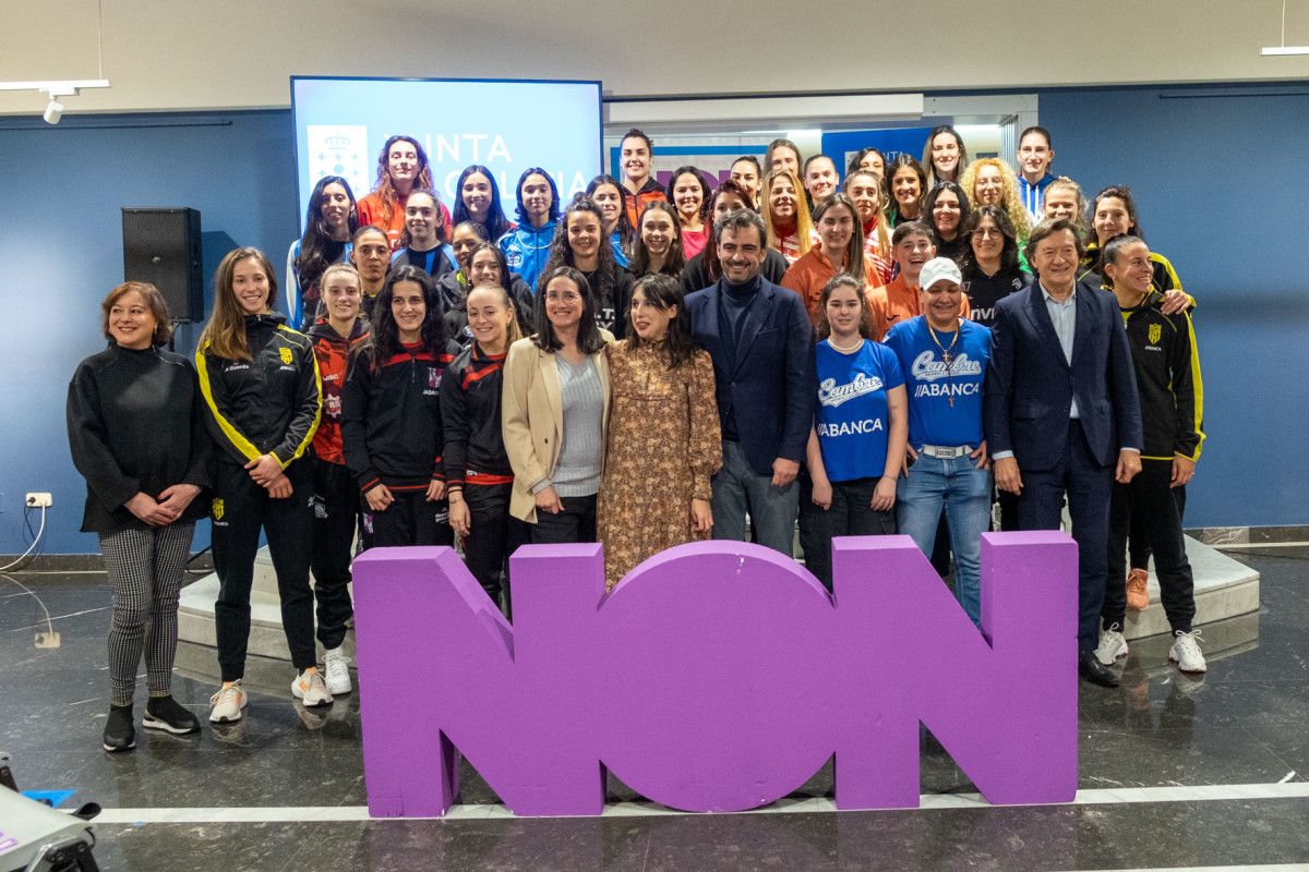 Presentación do Plan de Patrocinio da Xunta para o deporte de elite feminino