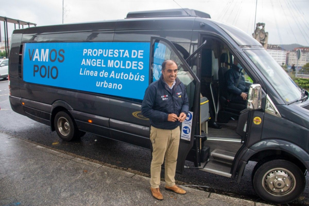 Ángel Moldes, candidato del PP a la Alcaldía del Concello de Poio