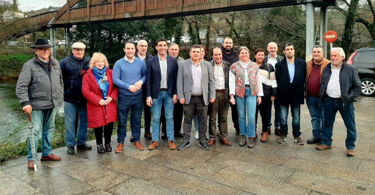 Presentación de Antón Xil como candidato do PP á alcaldía de Ponte Caldelas