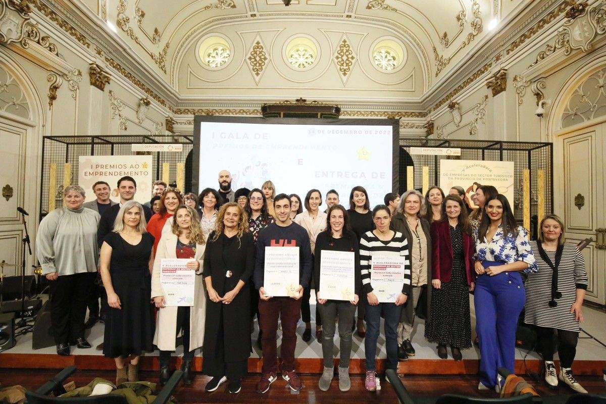 Gala dos I Premios Anuais do Emprendemento da Deputación
