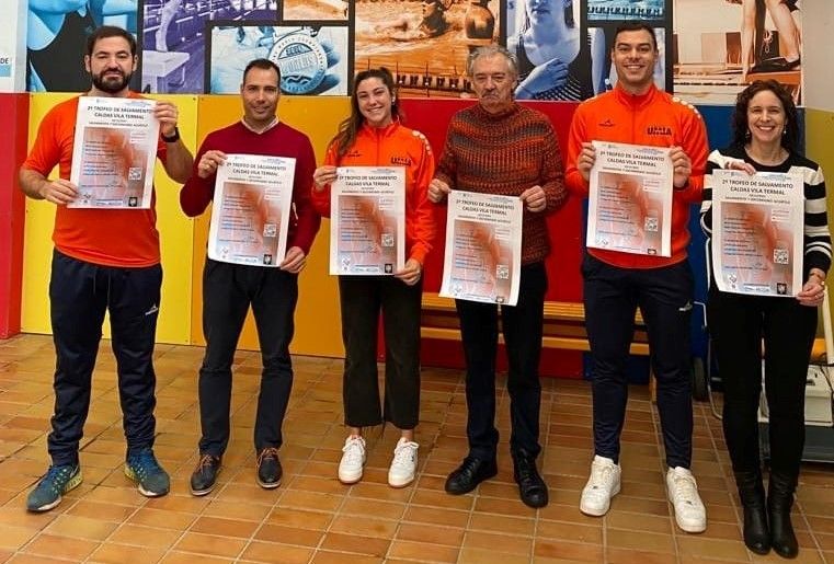 Presentación del Trofeo de Salvamento Caldas Vila Termal
