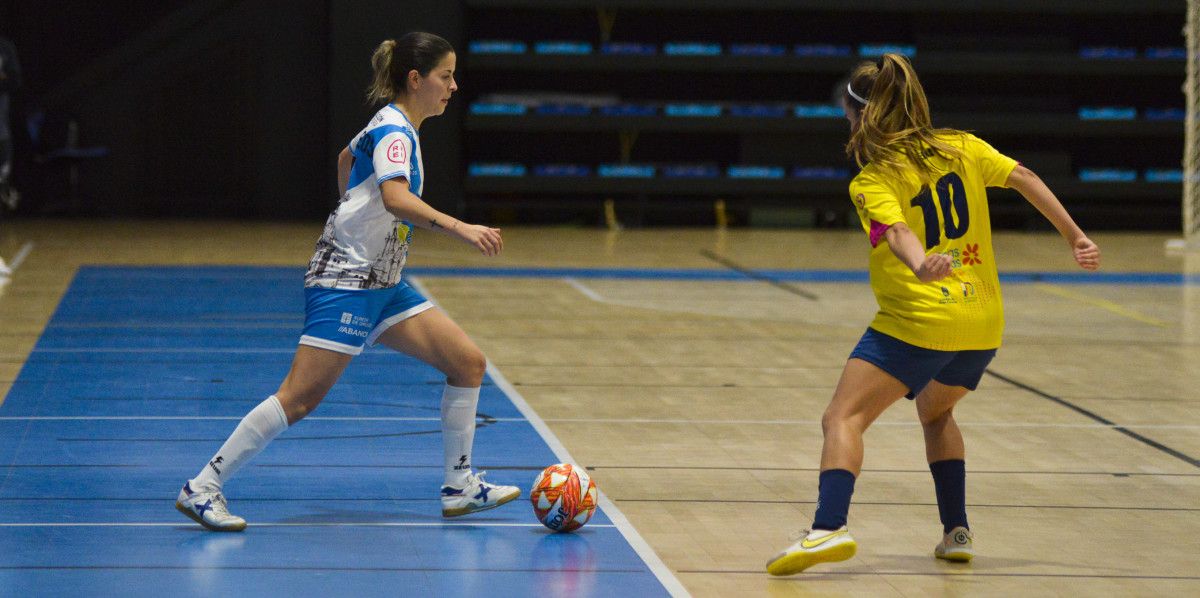Partido entre Marín Futsal e Teldeportivo na Raña