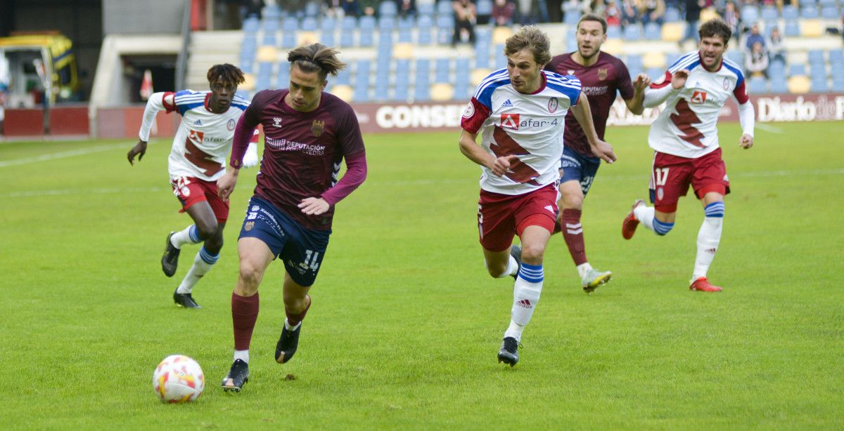 Partido de Primeira Federación entre o Pontevedra e o Rayo Majadahonda disputado en Pasarón