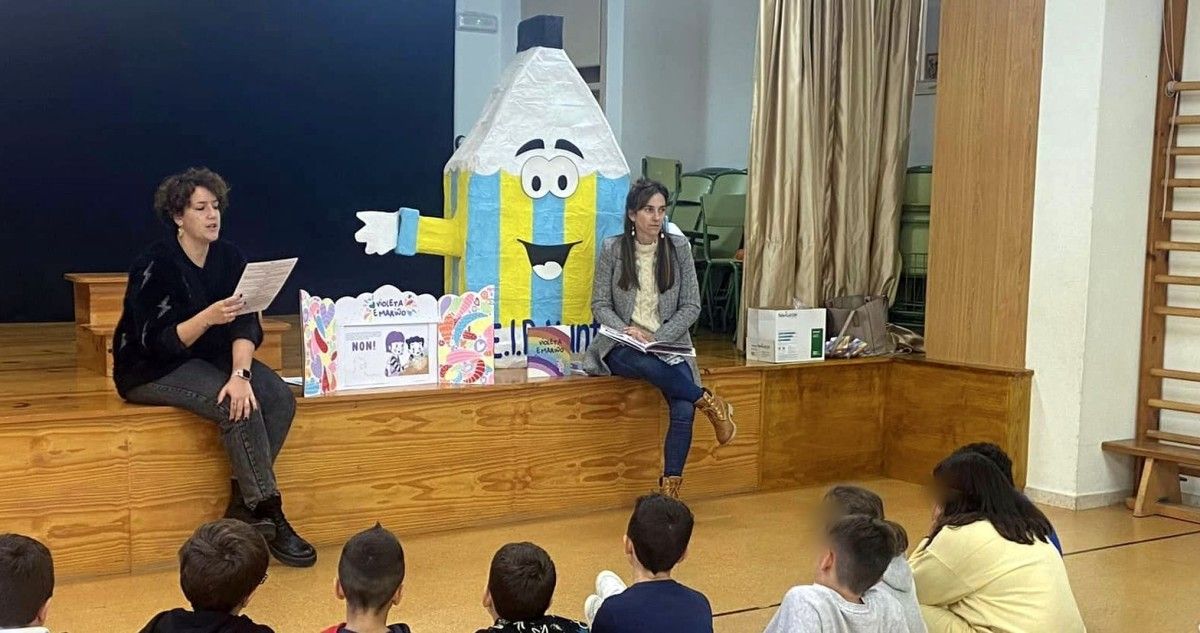 Actividades del CIM de Sanxenxo en centros escolares