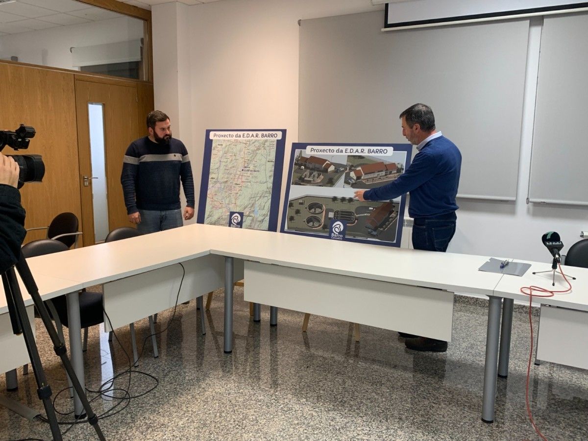 Presentación do proxecto para construír unha nova depuradora en Barro