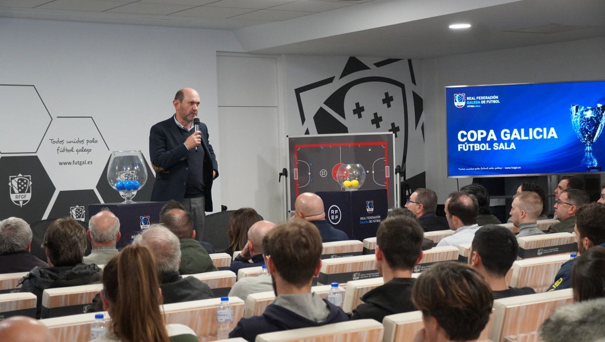 Sorteo da Copa Galicia de fútbol sala