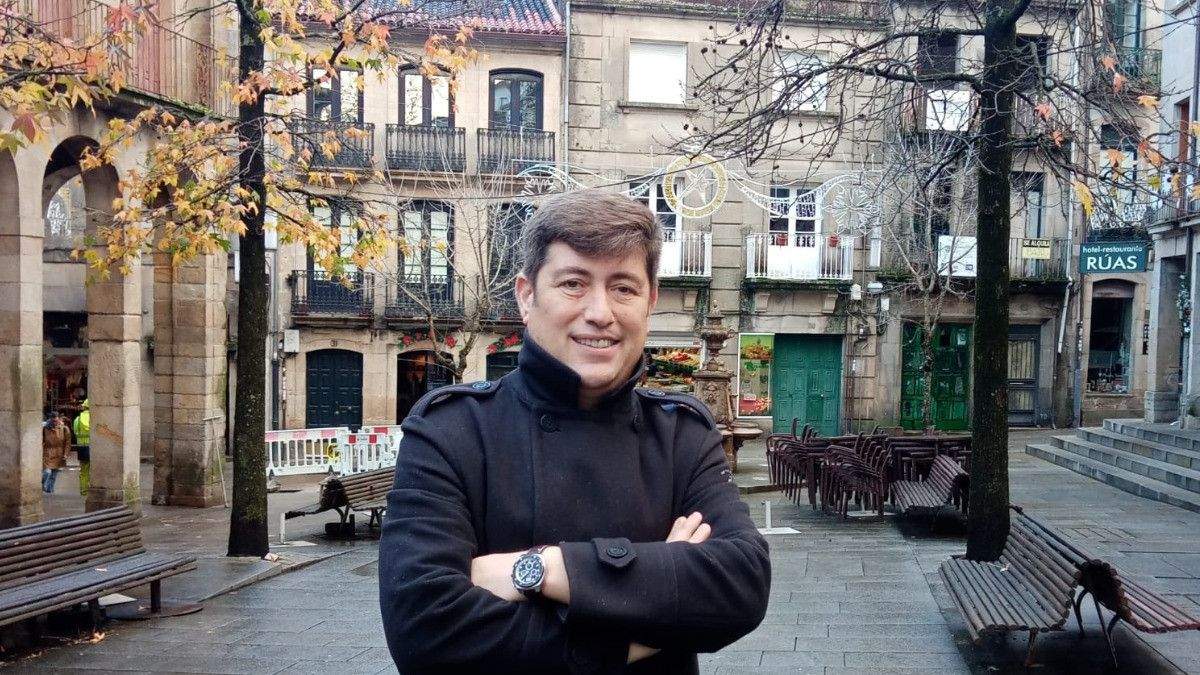 Juan Manuel Torres, candidato de Vox á Alcaldía de Pontevedra