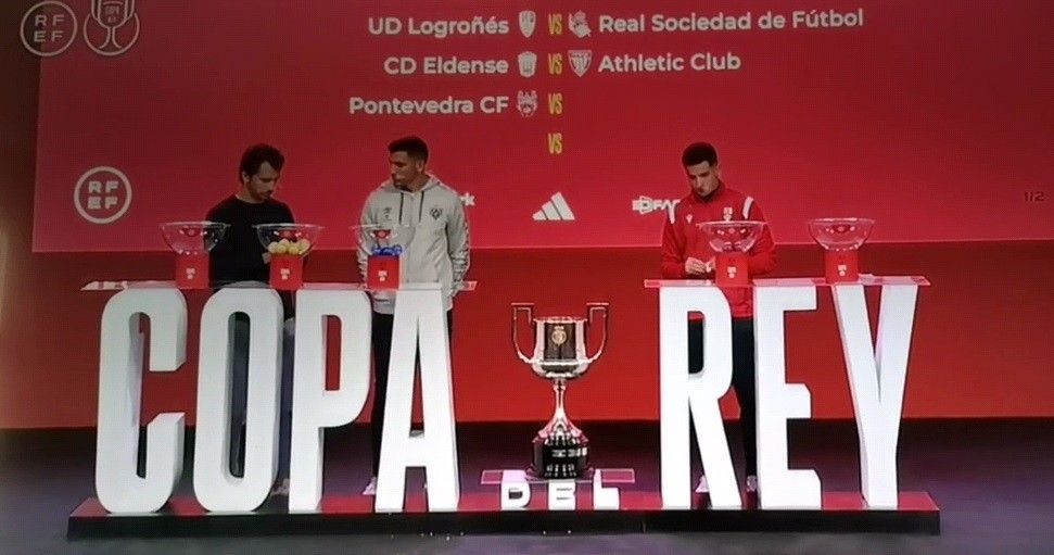Sorteo de dieciseisavos de final da Copa do Rei