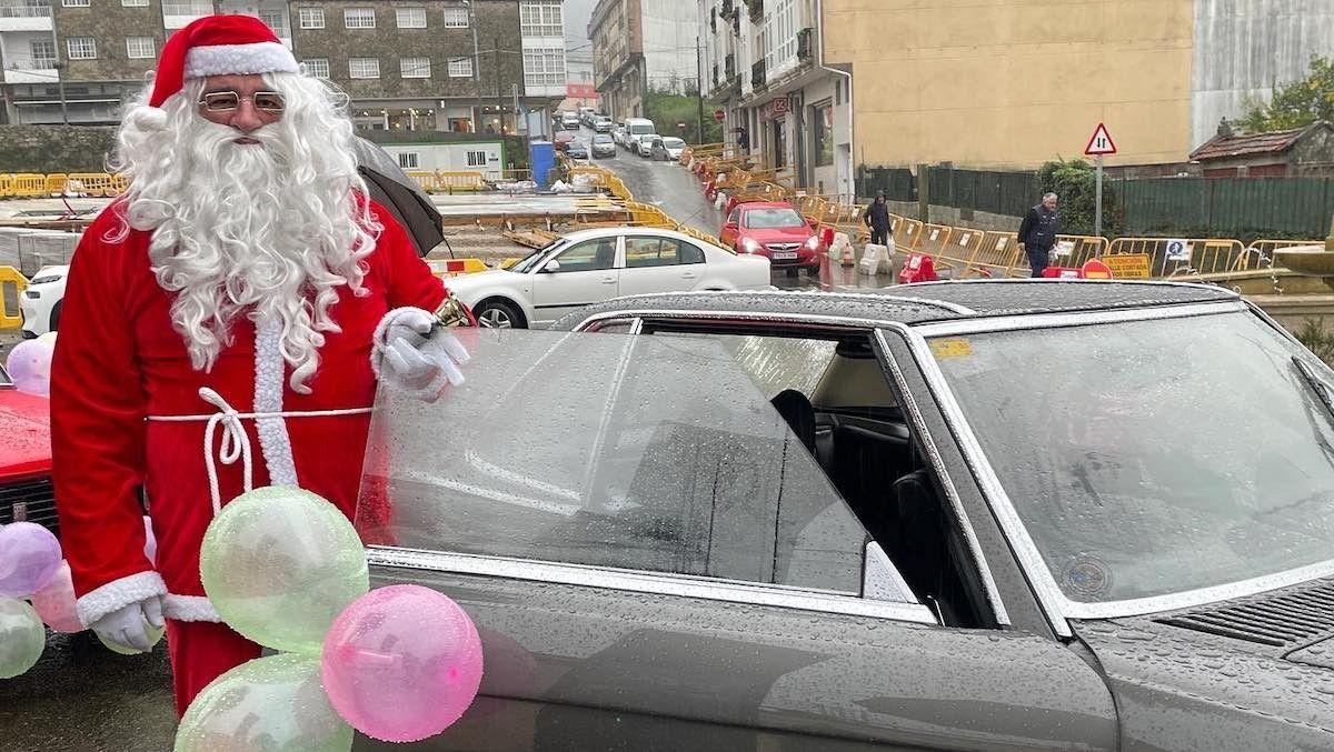 Chegada de Papá Noel a Ponte Caldelas
