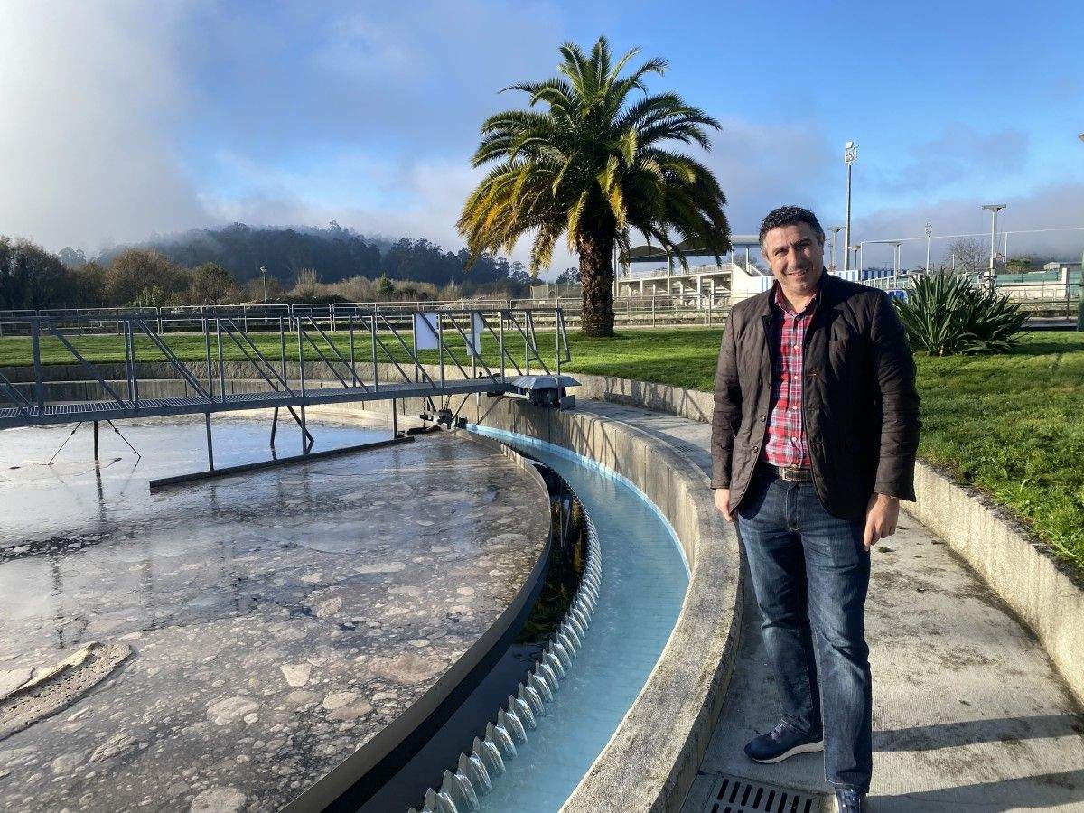 El concejal de Medio Ambiente, Obras e Infraestructuras, del Concello de Caldas de Reis Manuel González