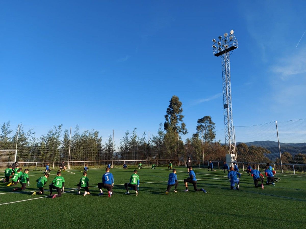 Campus de porteiros que organiza en Campañó polo Nadal Azero Porteros