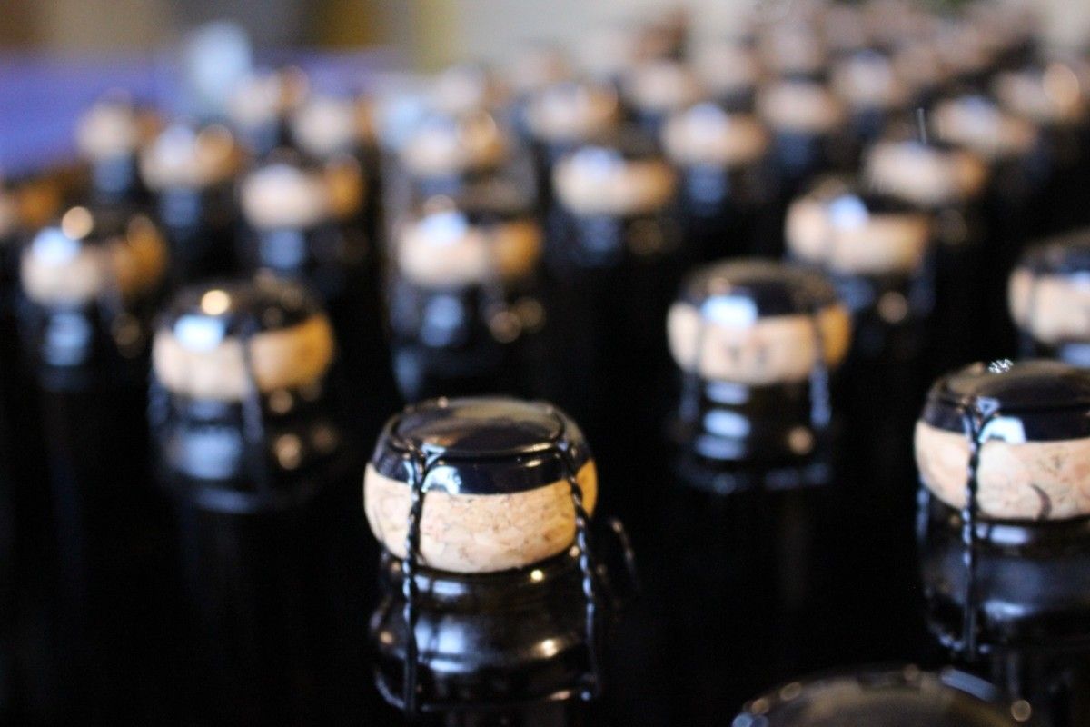 Botellas de espumoso