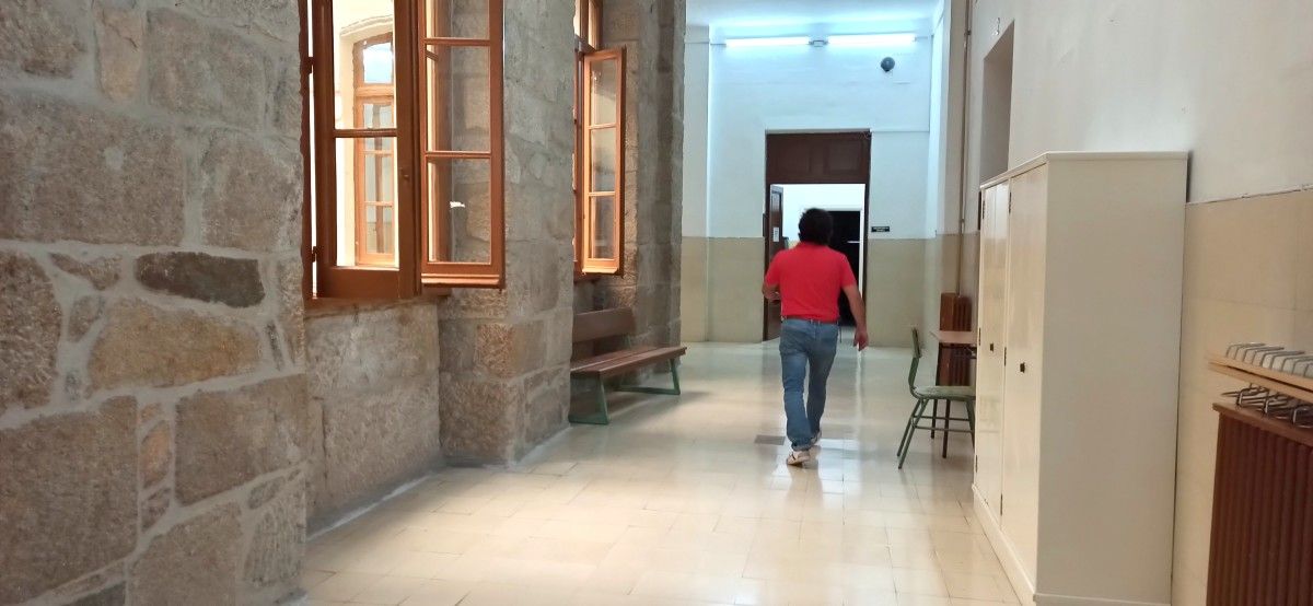 Interior do IES Valle Inclán de Pontevedra