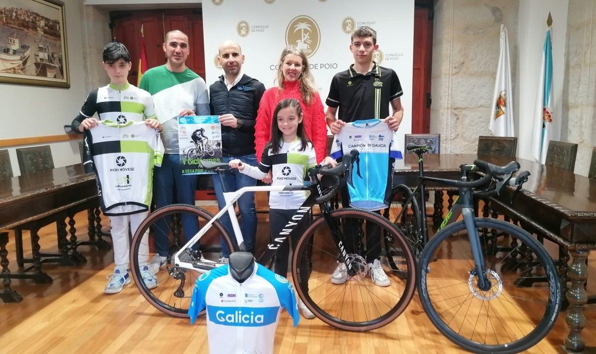Presentación en Poio do Campionato Galego de Ciclocrós