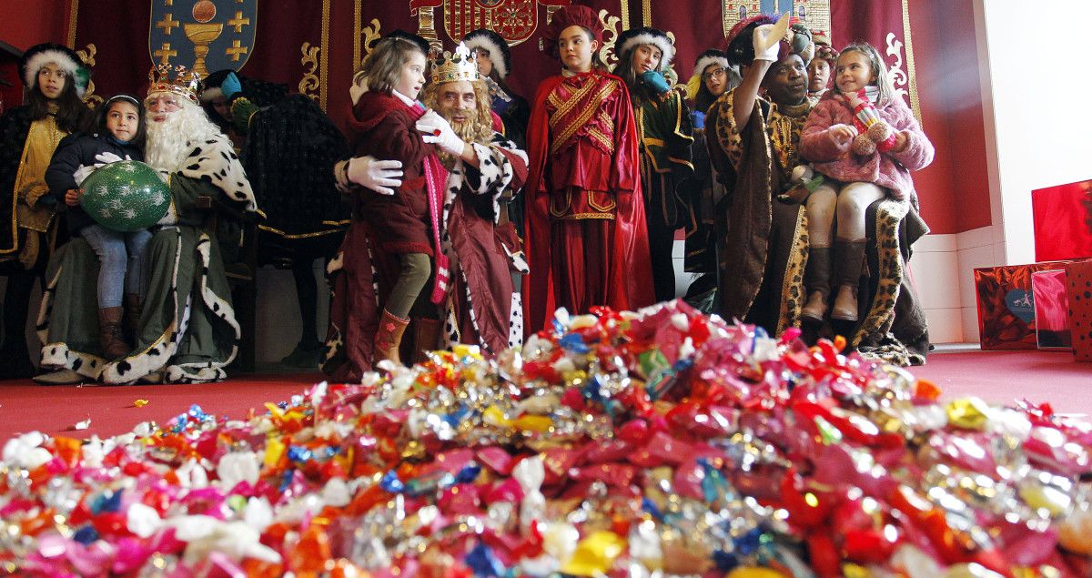 Recepción a los Reyes Magos