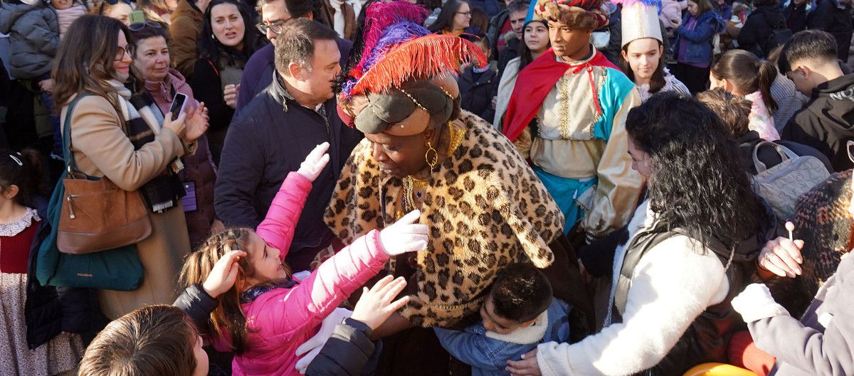 Recepción a los Reyes Magos en el Pazo de Mugartegui	