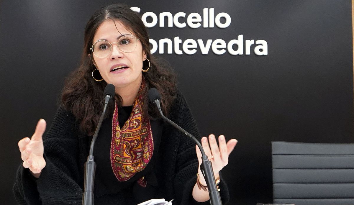 Anabel Gulías, portavoz do goberno local