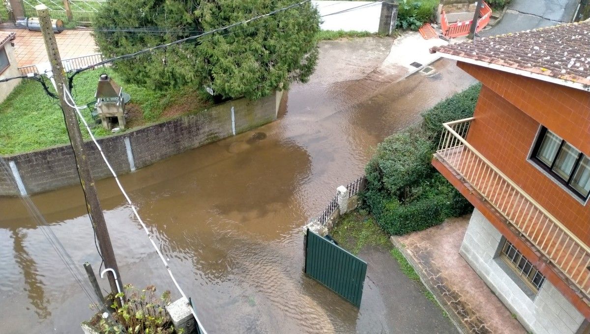 Inundacións nos Praceres