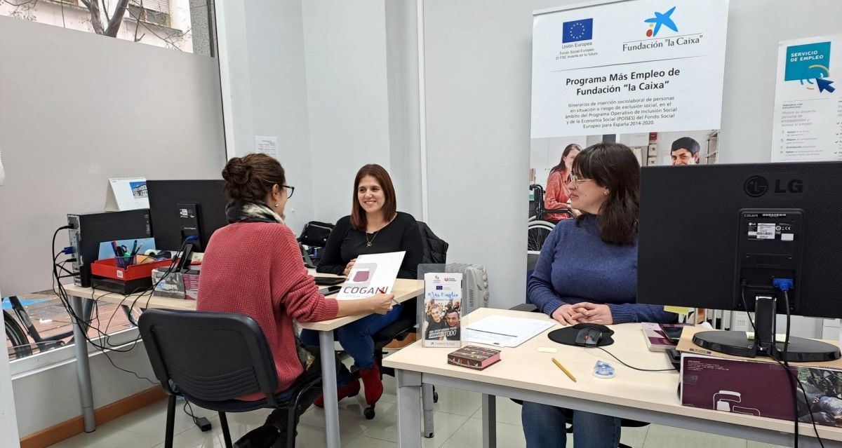 Orientadoras do programa Máis Emprego, de COGAMI