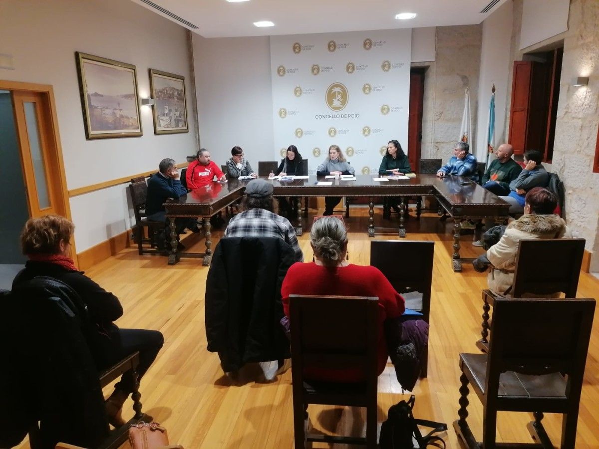 Reunión de la mesa de la sanidad del Concello de Poio