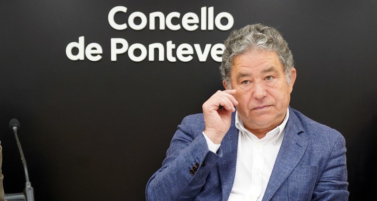 Miguel Anxo Fernández Lores, alcalde de Pontevedra
