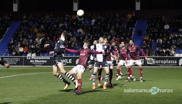 Partido entre Unionistas de Salamanca e Pontevedra CF