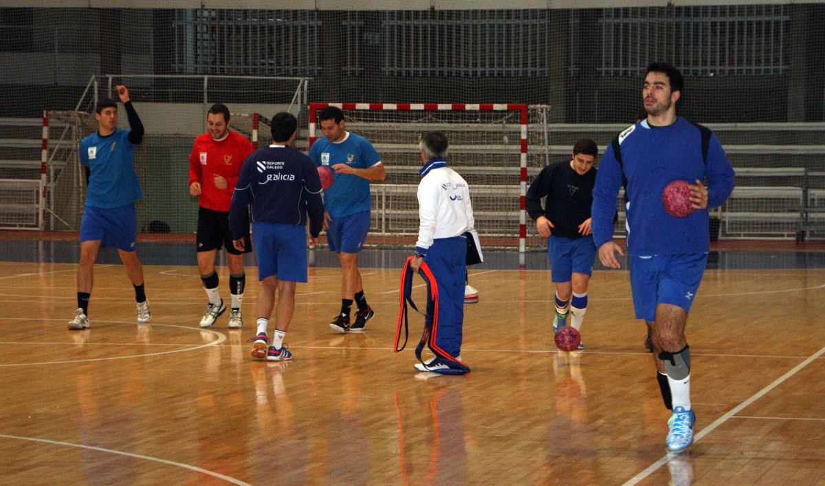 Entrenamiento del Teucro en el Municipal