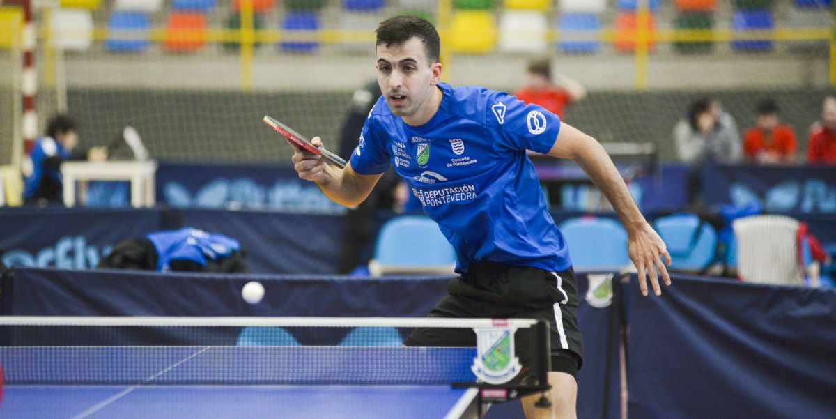 Partido de Superdivisión Masculina entre o Tenis de Mesa Monte Porreiro e o L'Escala