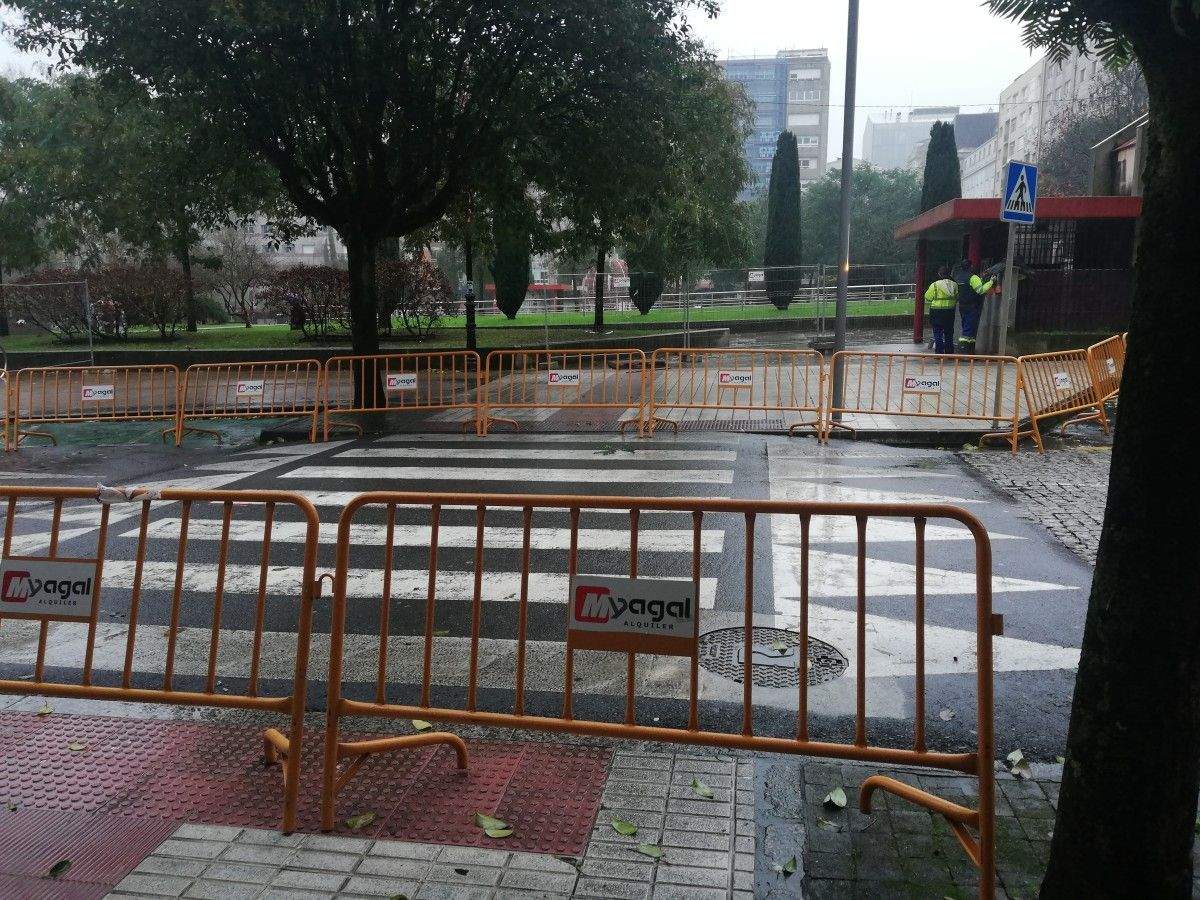 Primeiro día de obras en Barcelos